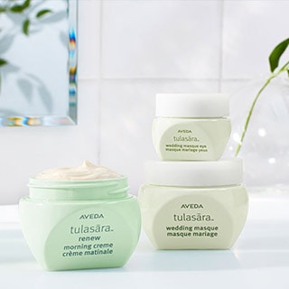 Aveda skincare Tulasara glowing skin