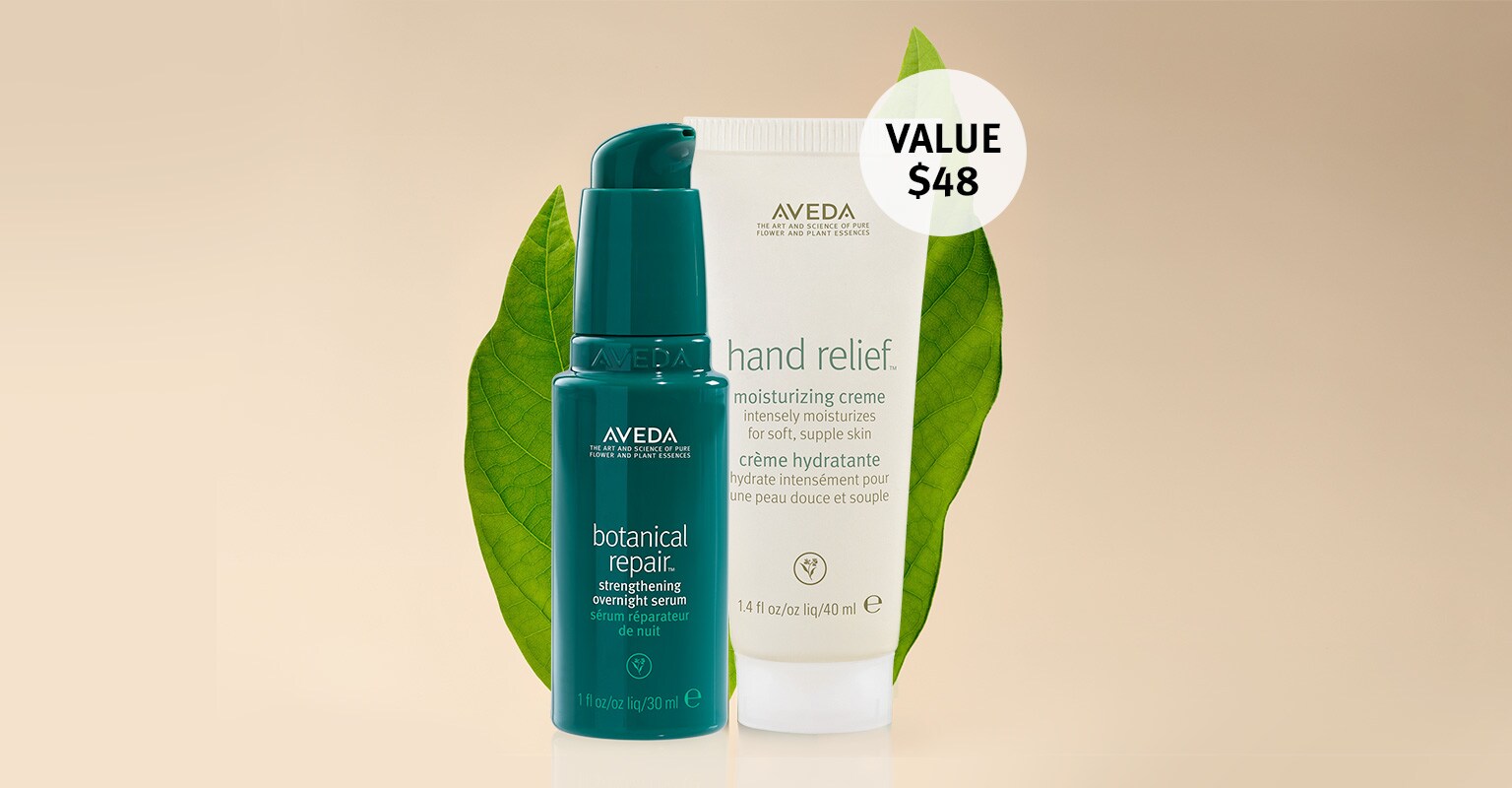 Free winter travel-size BR Serum and Hand Relief