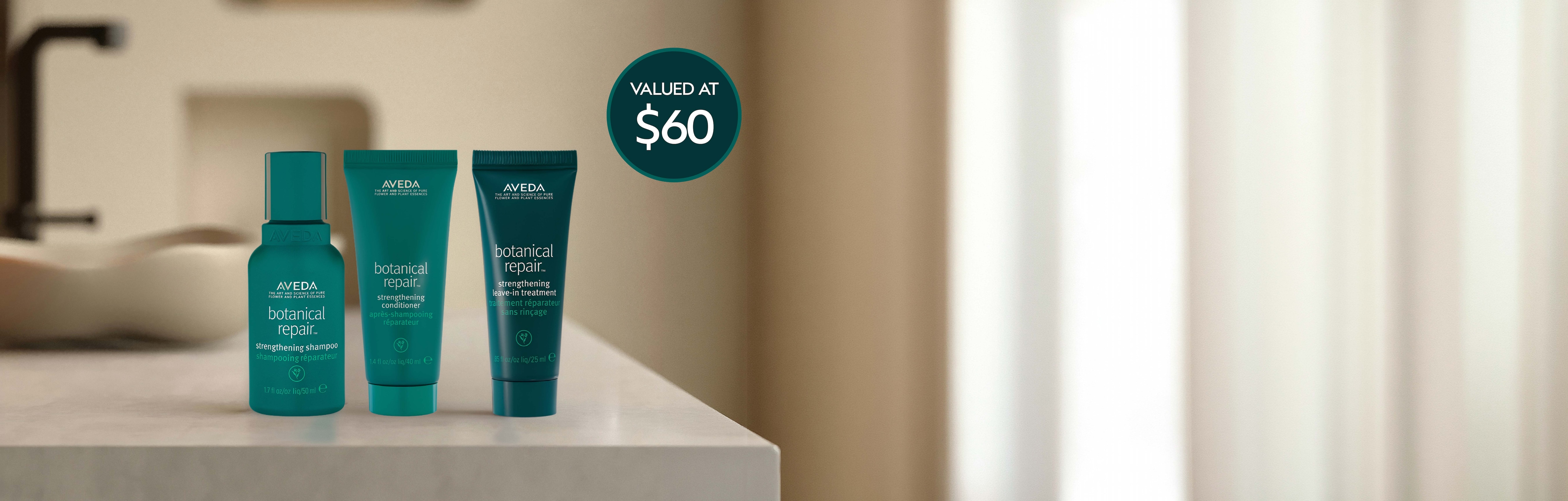 Spend $150+ & Receive A Botanical Repair Travel Trio