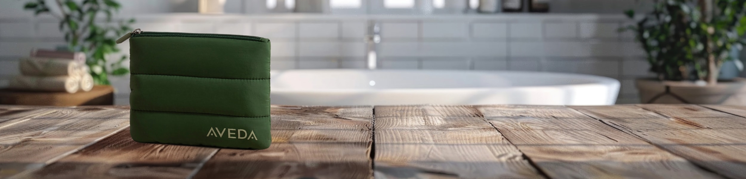 Free Aveda Trench Coat Pouch​ when you spend $150