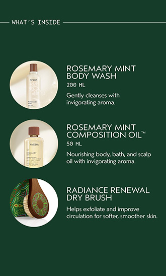 Gift of Clarity Rosemary Mint Bath & Body Set, SET