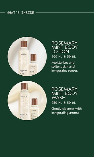 Gift of Awakening Rosemary Mint Body Set, SET
